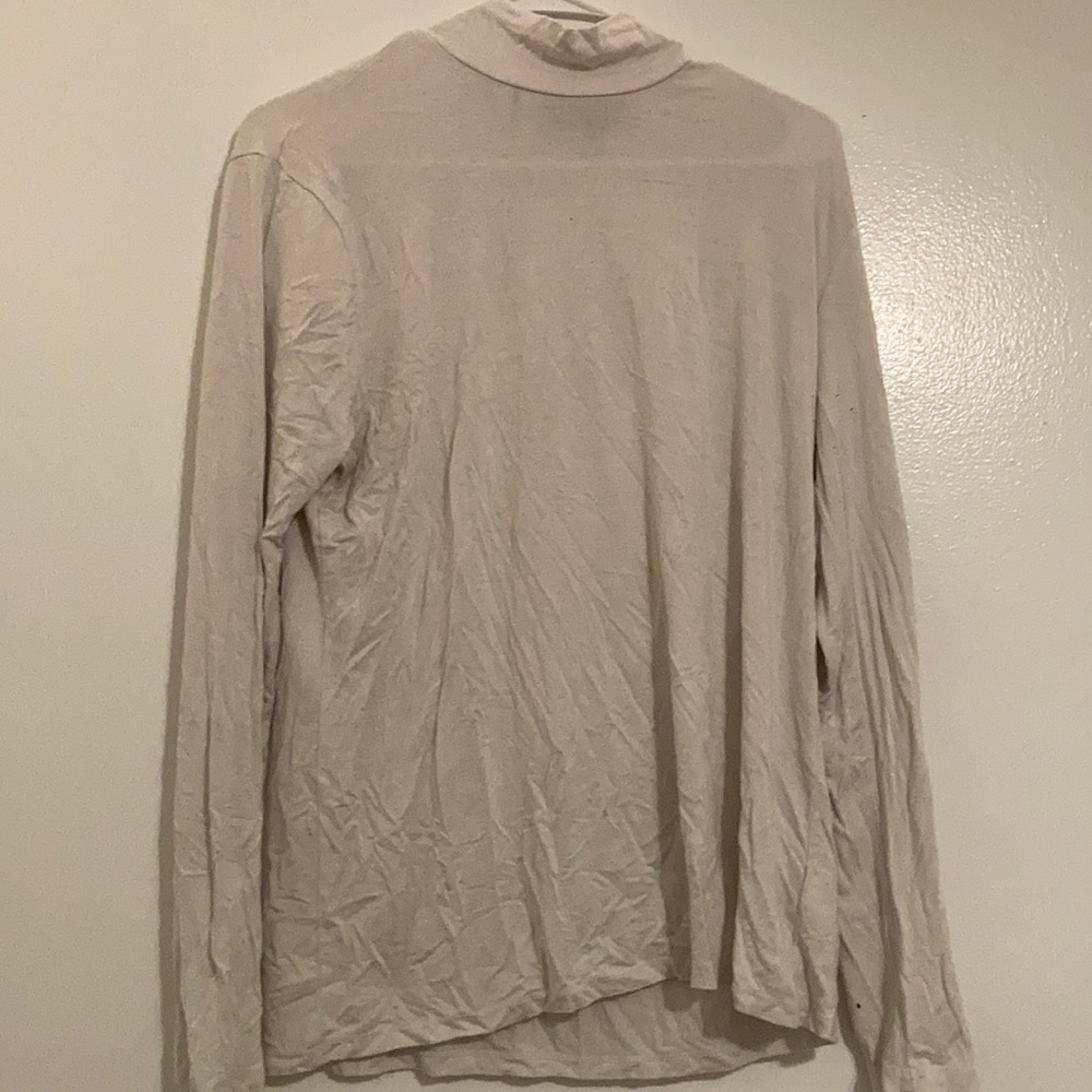 Long sleeve turtle neck shirt